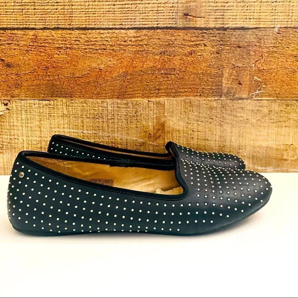Ugg Australia Alloway Black Studded Flats - Picture 4 of 11